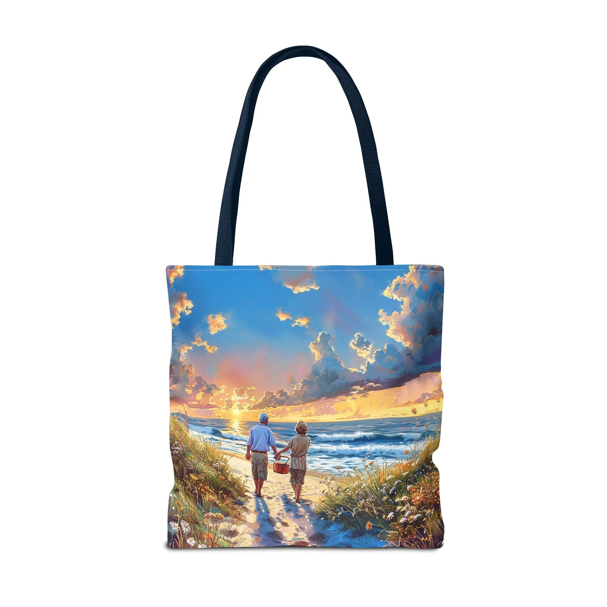 Sunrise to Sunset Memories Tote Bag - Carry Life's Beautiful Journey--Everywhere You Go! Available in 3 sizes.