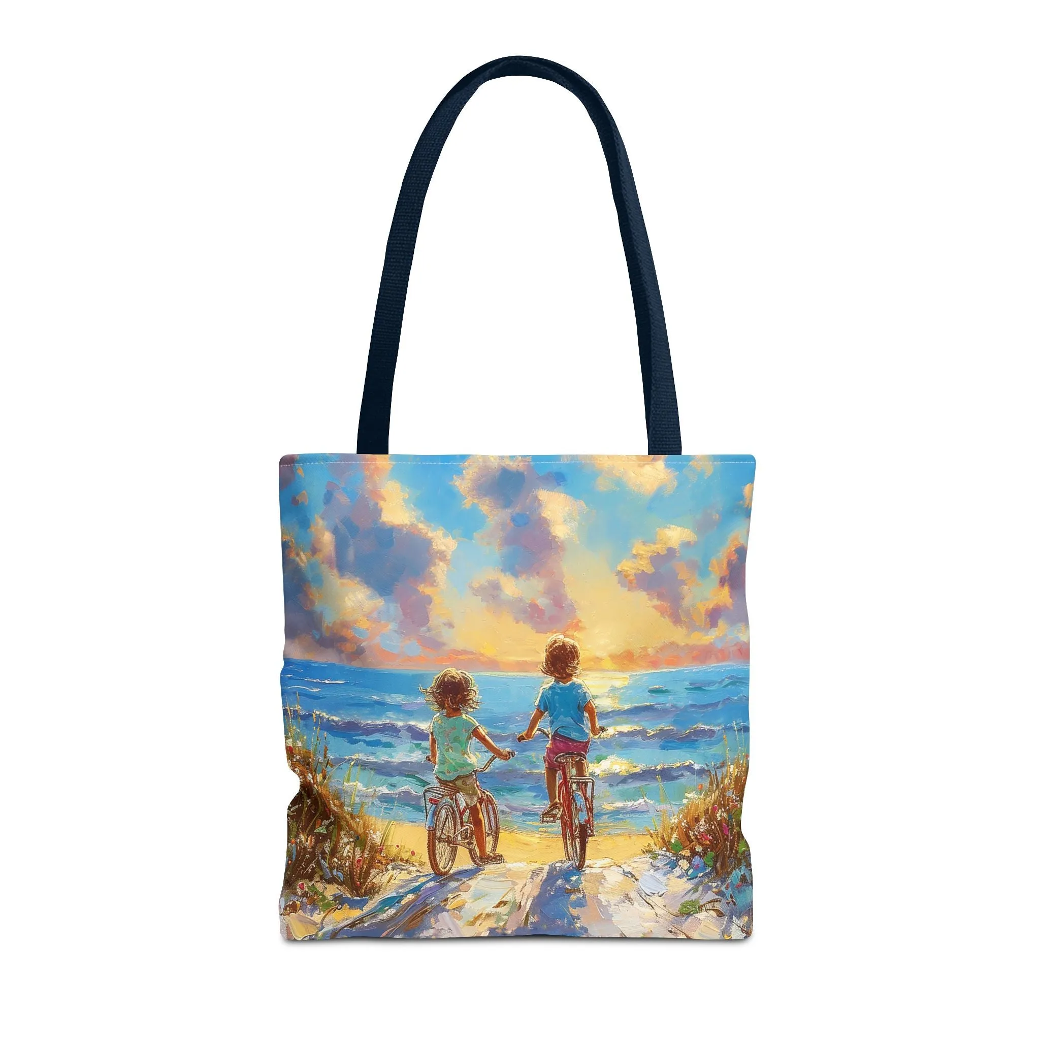 Sunrise to Sunset Memories Tote Bag - Carry Life's Beautiful Journey--Everywhere You Go! Available in 3 sizes.