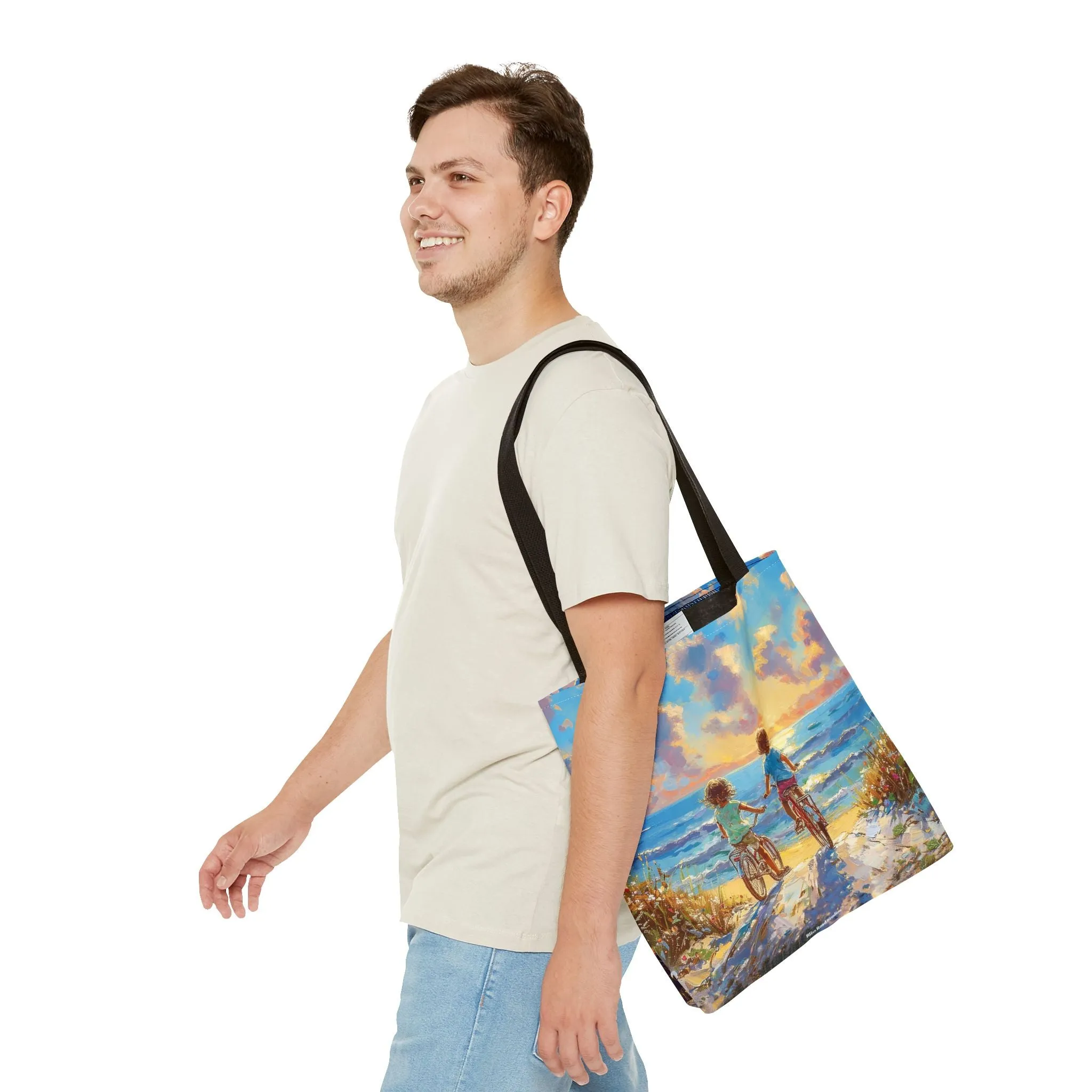 Sunrise to Sunset Memories Tote Bag - Carry Life's Beautiful Journey--Everywhere You Go! Available in 3 sizes.
