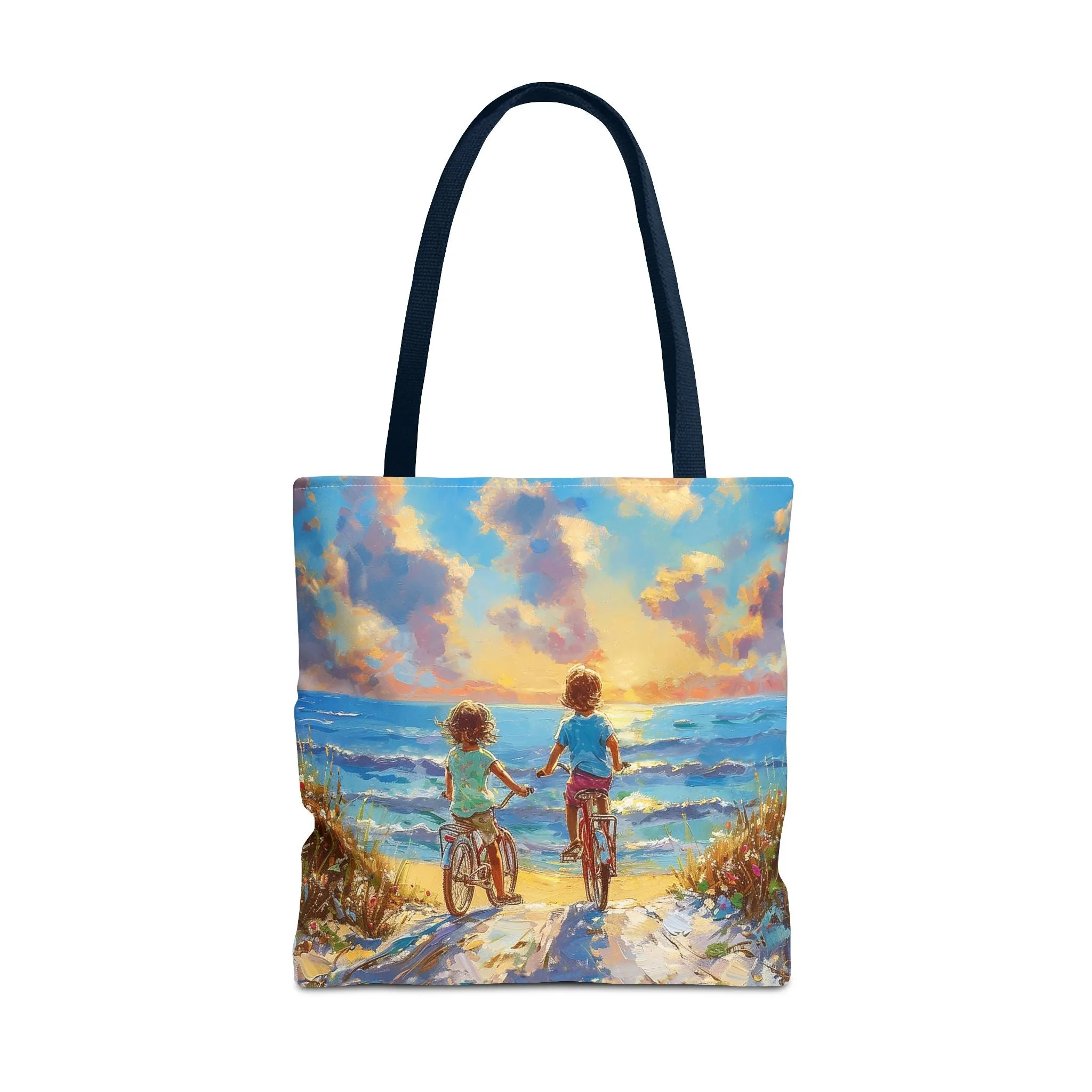 Sunrise to Sunset Memories Tote Bag - Carry Life's Beautiful Journey--Everywhere You Go! Available in 3 sizes.