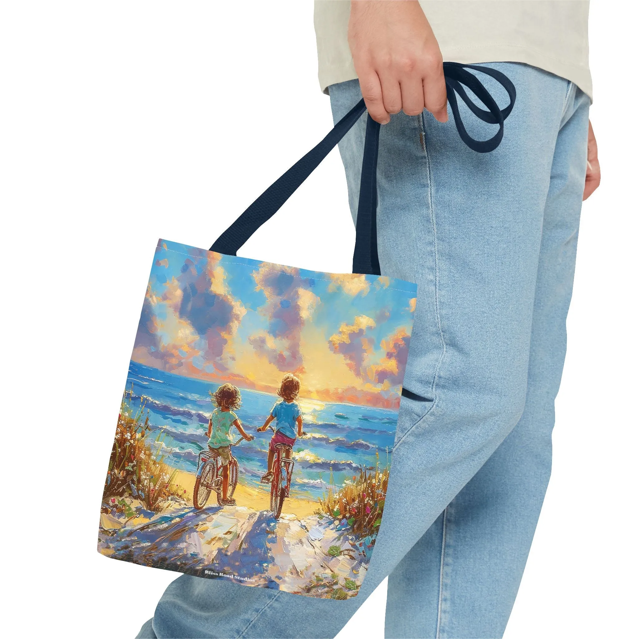 Sunrise to Sunset Memories Tote Bag - Carry Life's Beautiful Journey--Everywhere You Go! Available in 3 sizes.