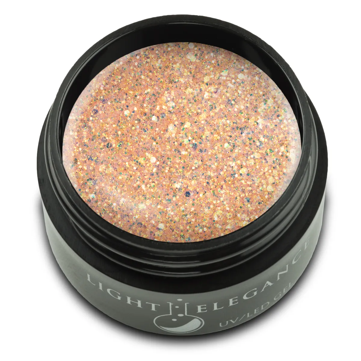 Tangerine Dream UV/LED Glitter Gel
