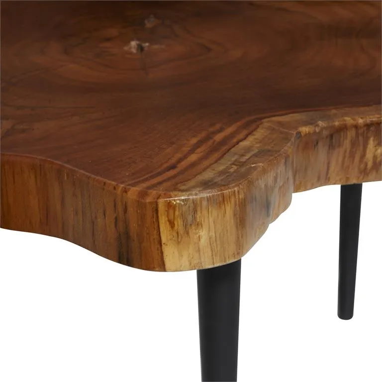 Teak Triple-Tiered Table