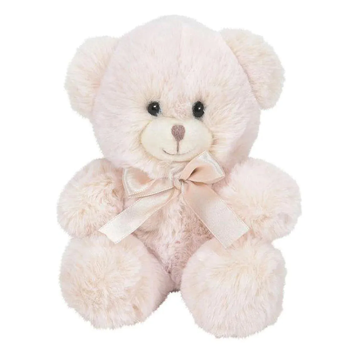 Teddy Bear w Satin Bow 2 Assorted