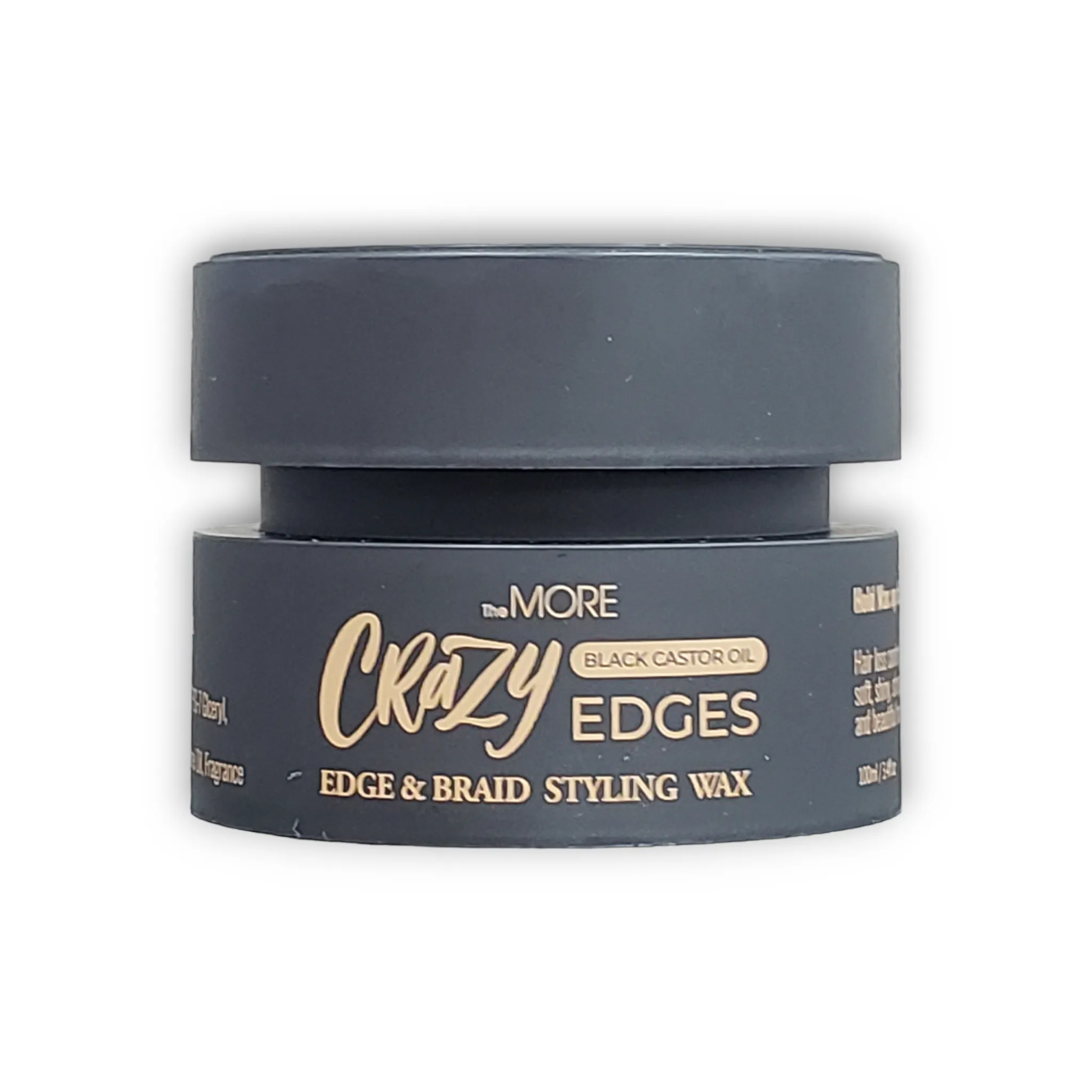 TheMORE Crazy Edges Max Hold Edge & Braid Styling Wax (3.4 fl. oz. / 100mL)