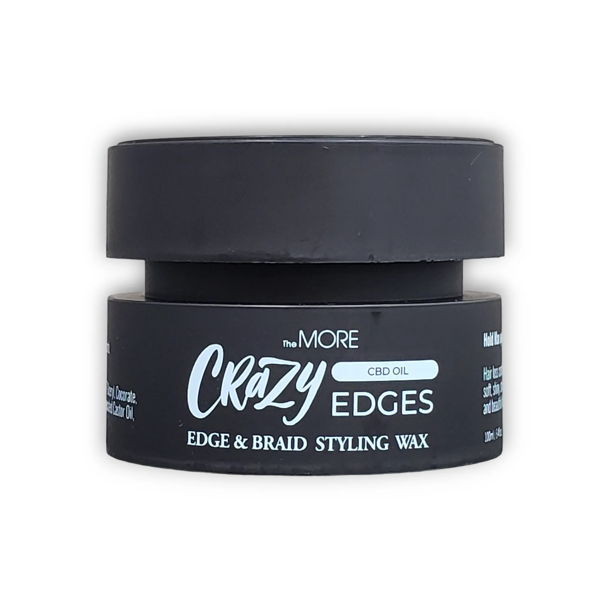 TheMORE Crazy Edges Max Hold Edge & Braid Styling Wax (3.4 fl. oz. / 100mL)