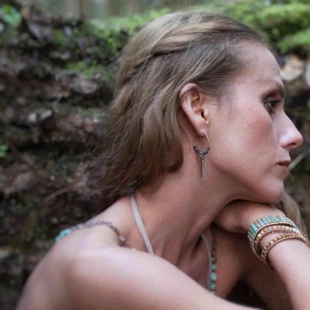 Thera Stone Earrings