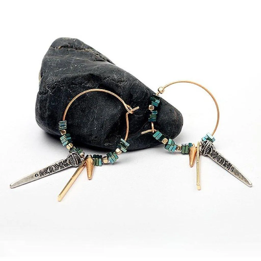 Thera Stone Earrings