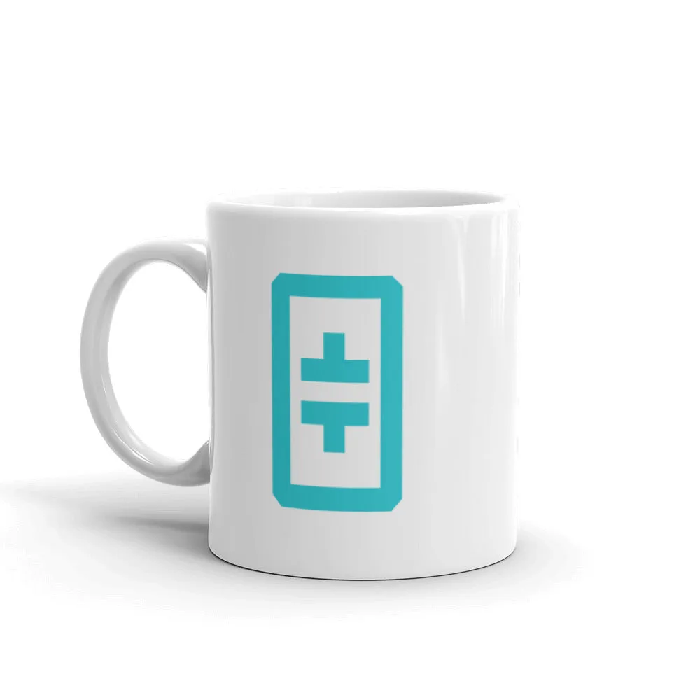 Theta glossy mug
