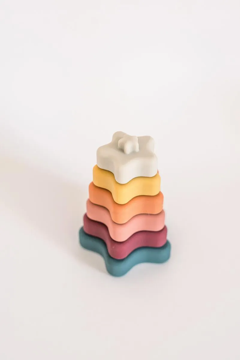 Three Hearts Stella Star Stackers - Muted