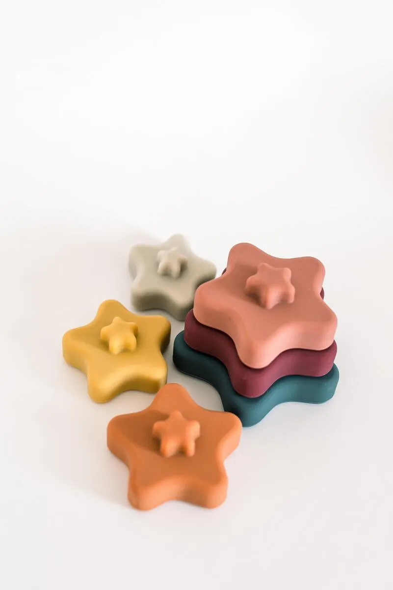 Three Hearts Stella Star Stackers - Muted
