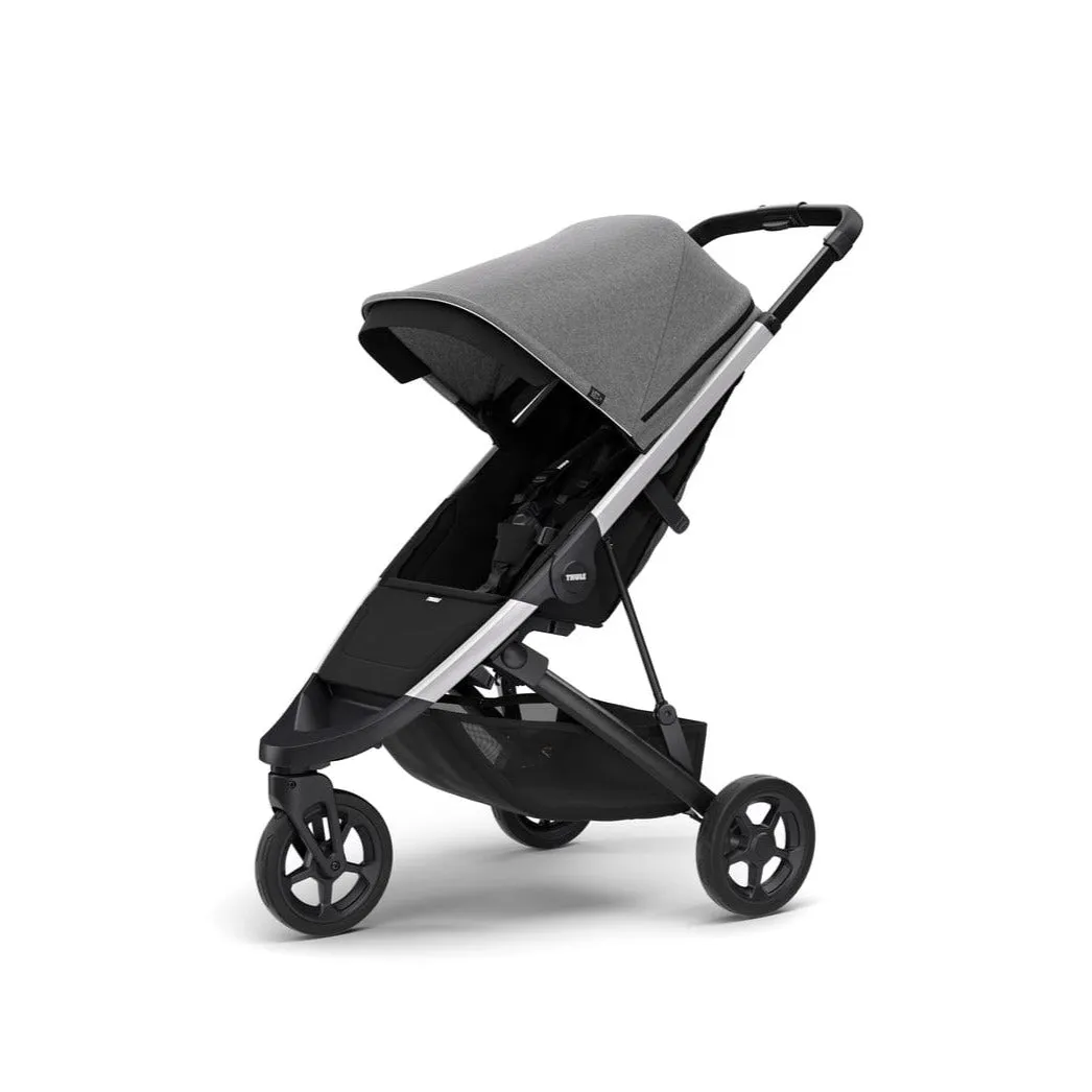 Thule Spring Stroller - Aluminum / Grey Melange