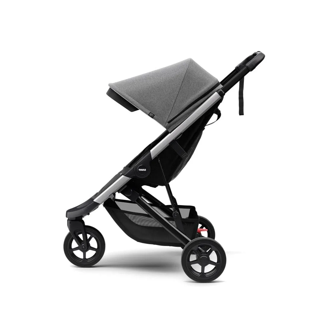 Thule Spring Stroller - Aluminum / Grey Melange
