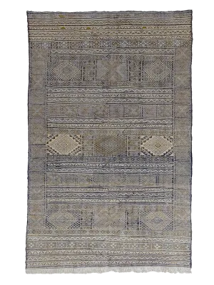 Tifelt Muted Slate Kilim