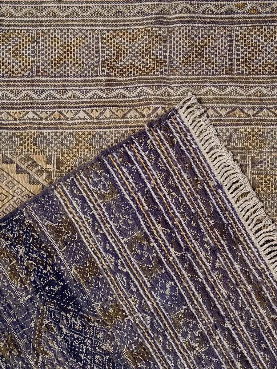 Tifelt Muted Slate Kilim