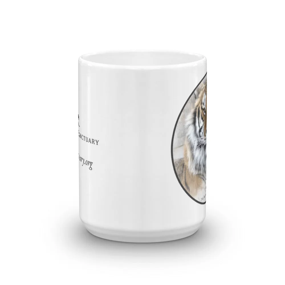 Tiger Griffen Glossy White Mug