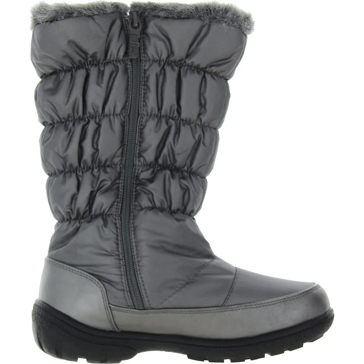 Totes Womens Bunny Faux Fur Lined Faux Fur Winter & Snow Boots