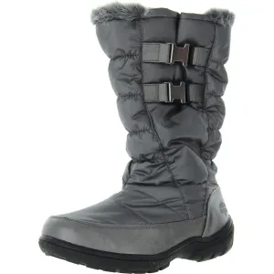Totes Womens Bunny Faux Fur Lined Faux Fur Winter & Snow Boots