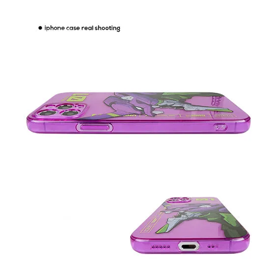 Transparent Eva01 Case For iPhone