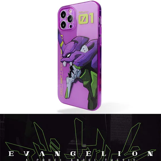 Transparent Eva01 Case For iPhone