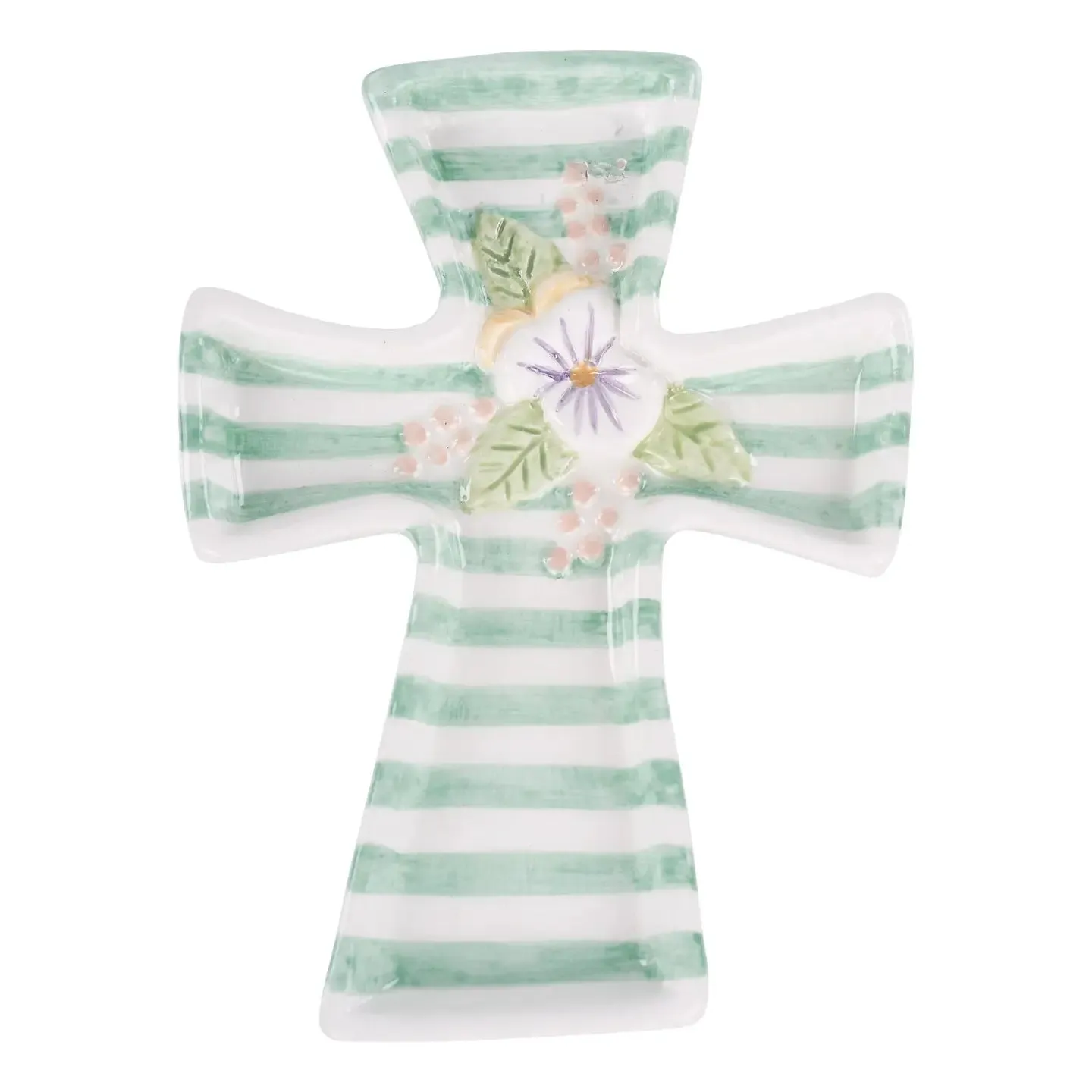 Trinket Tray- Floral Cross