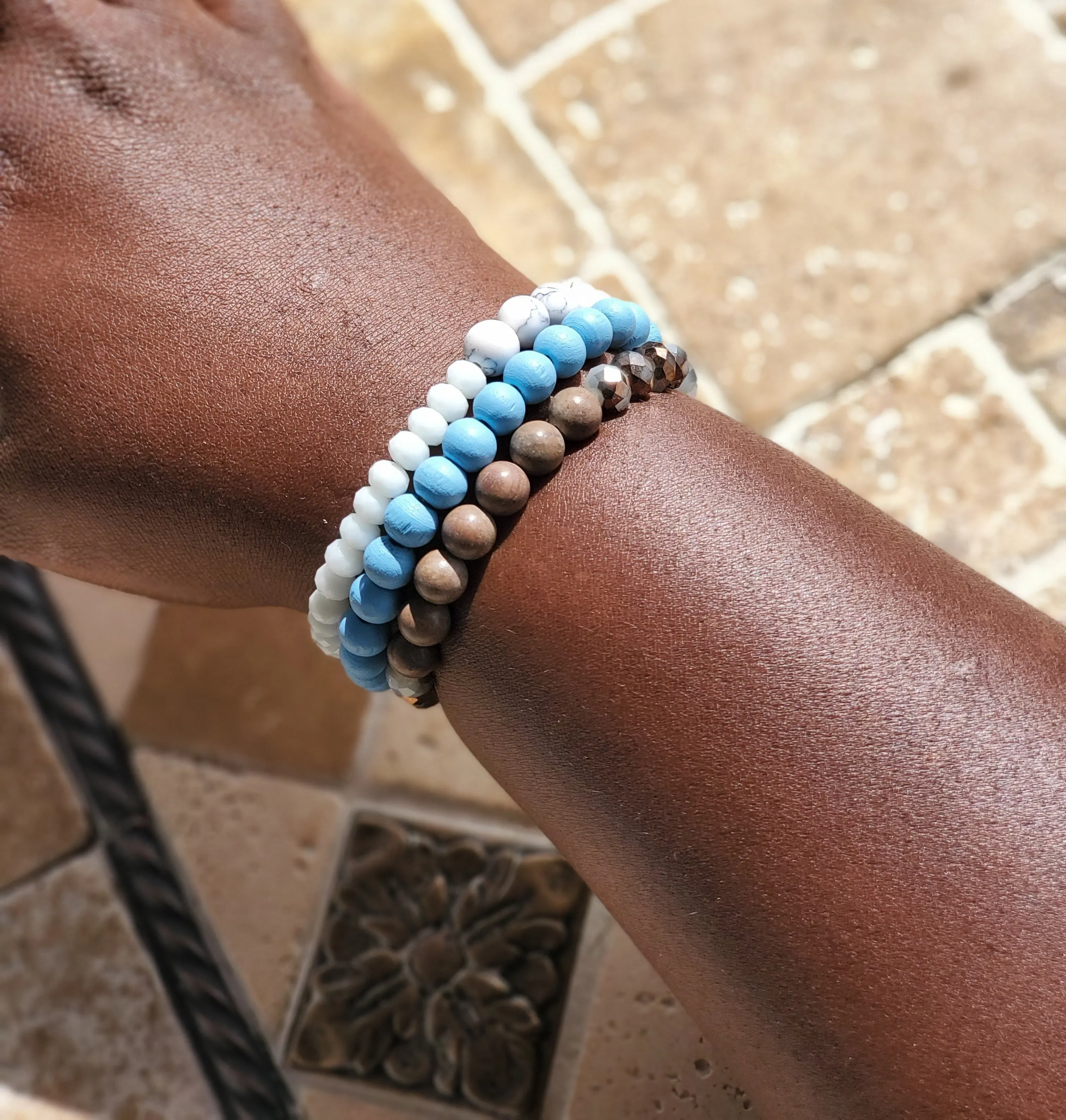 Triple Stretch Bracelet Set