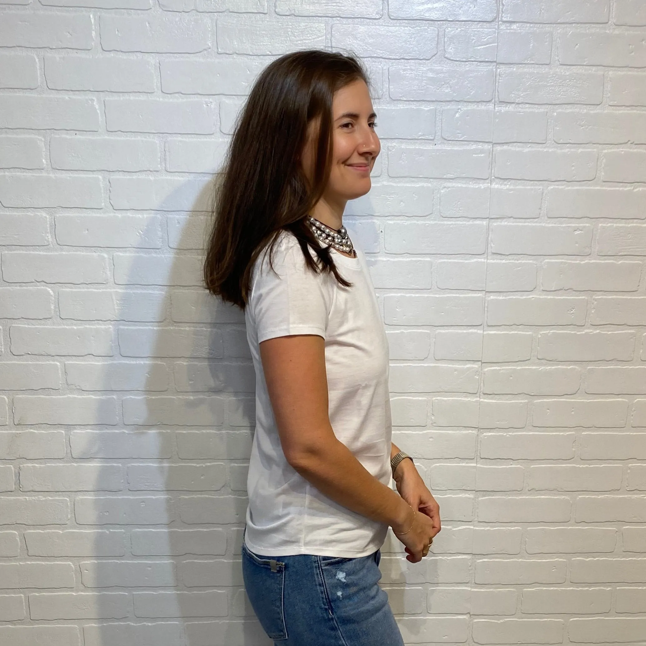 UN - Basic Tee | Blanc
