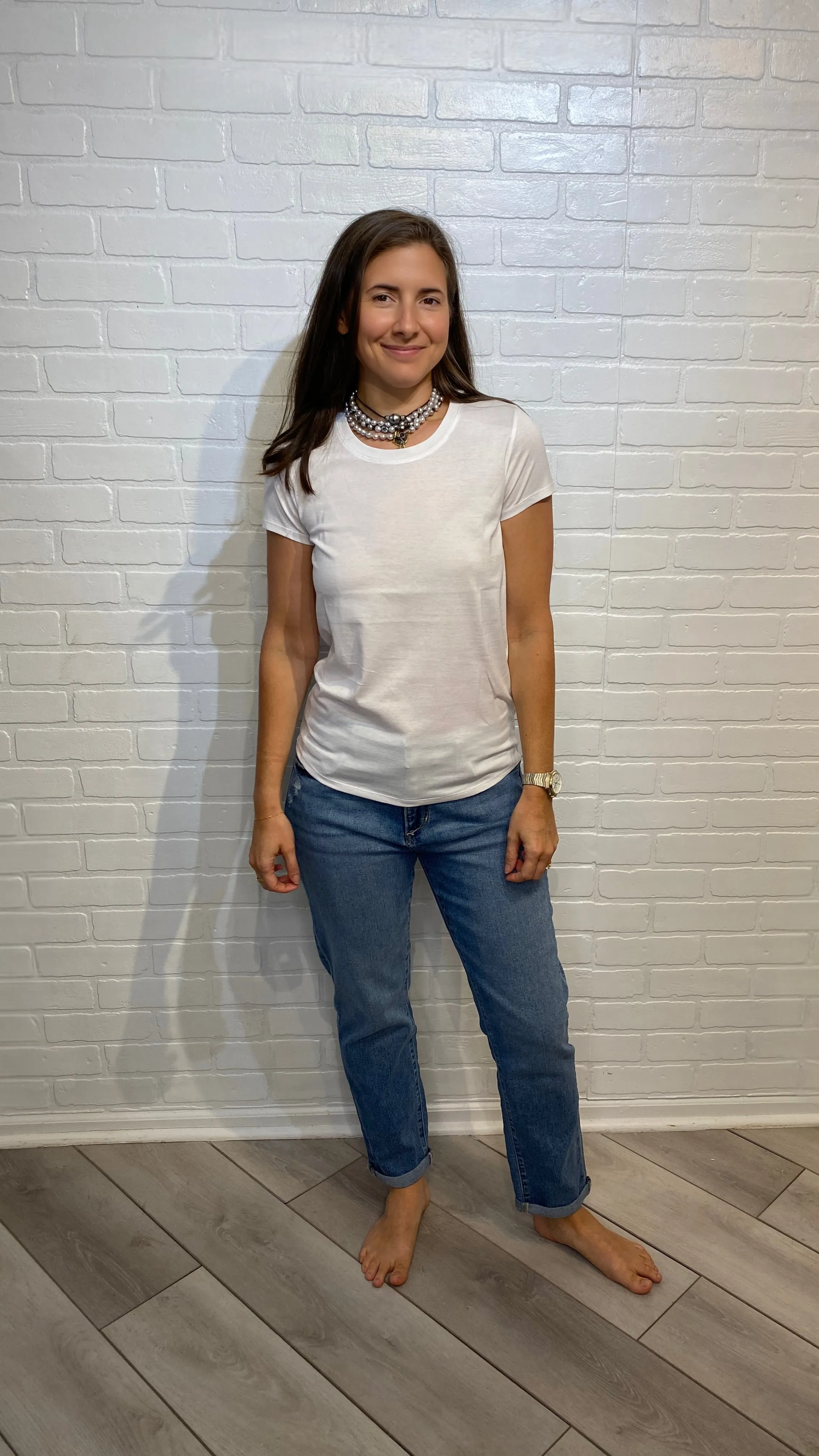 UN - Basic Tee | Blanc