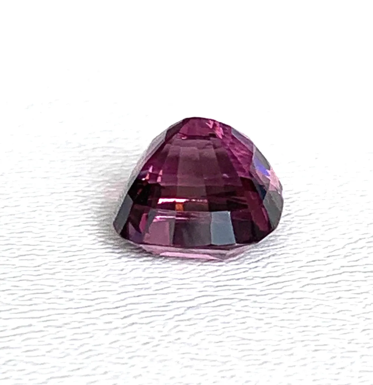Unheated 10.21 Ct. Pink Purple Spinel, GIA, Unset Necklace Enhancer Gemstone