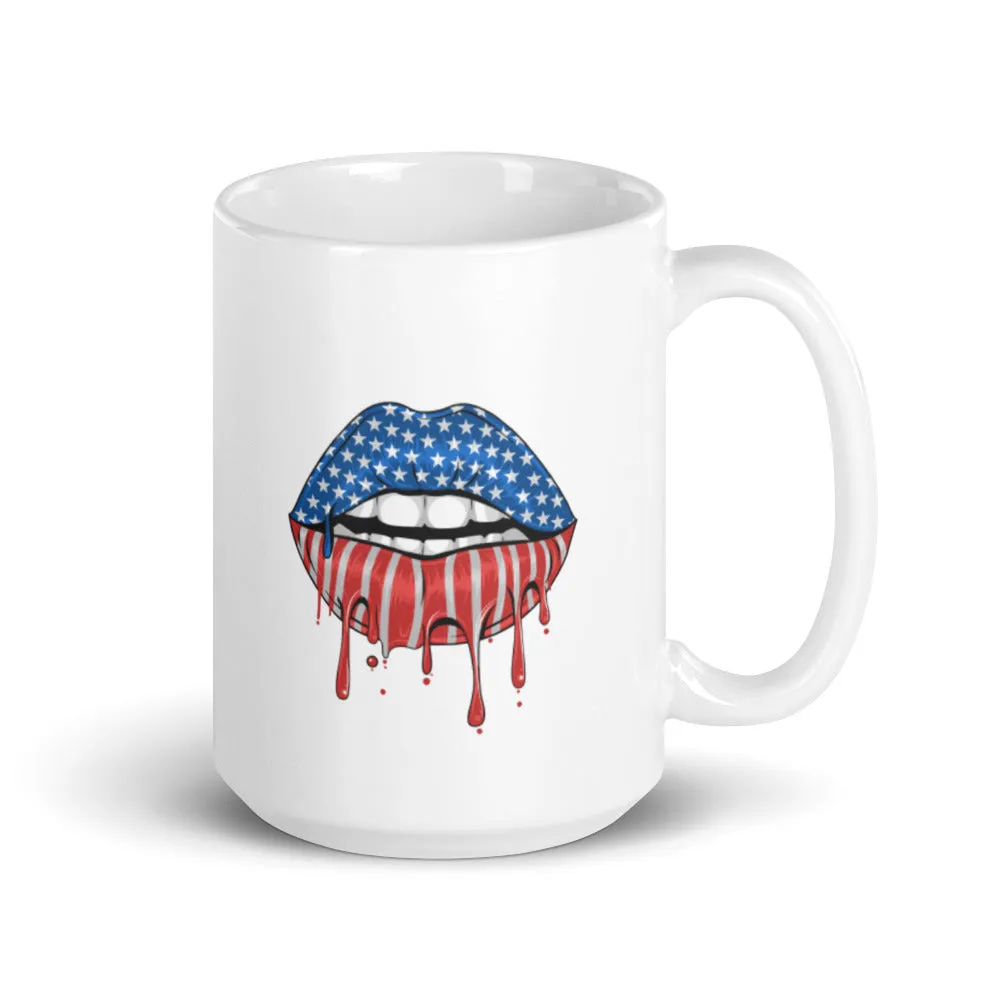 USA Lips Mug