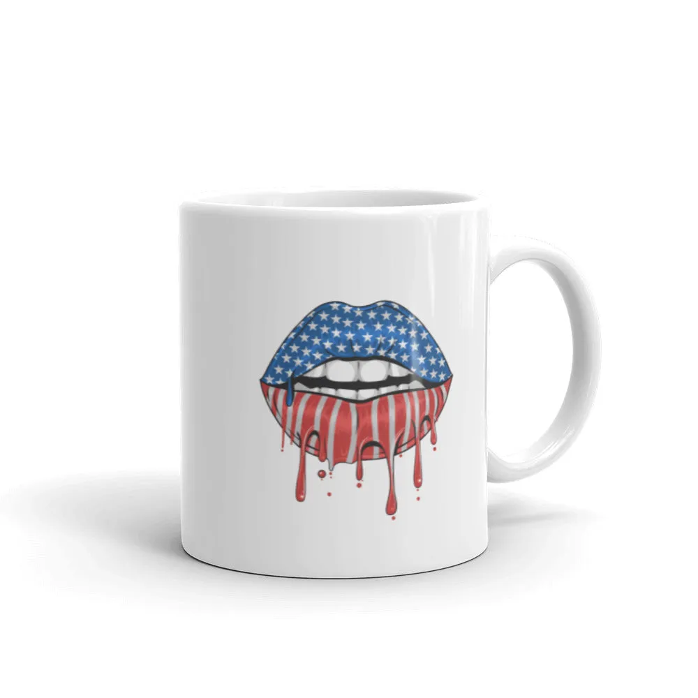 USA Lips Mug