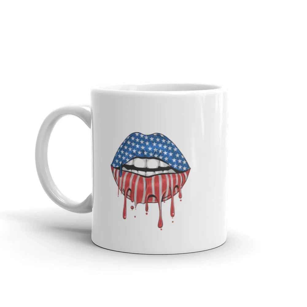 USA Lips Mug