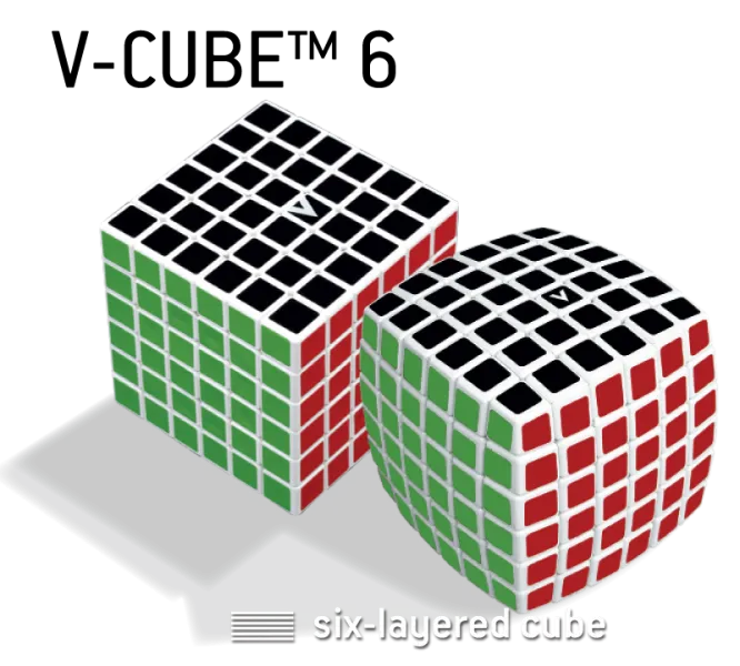 V-CUBE 6 White Flat