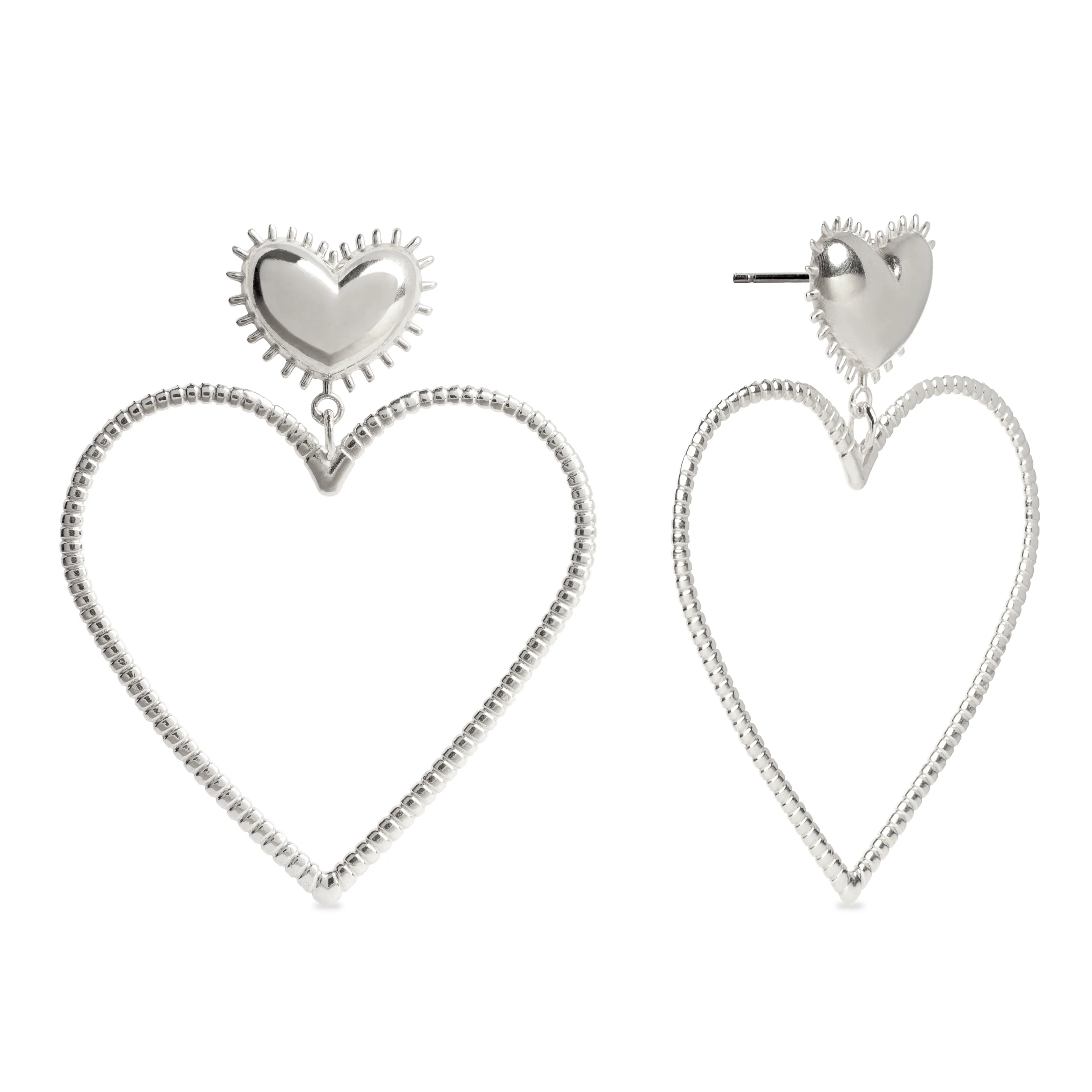 VERA MAXI EARRING / SILVER RH
