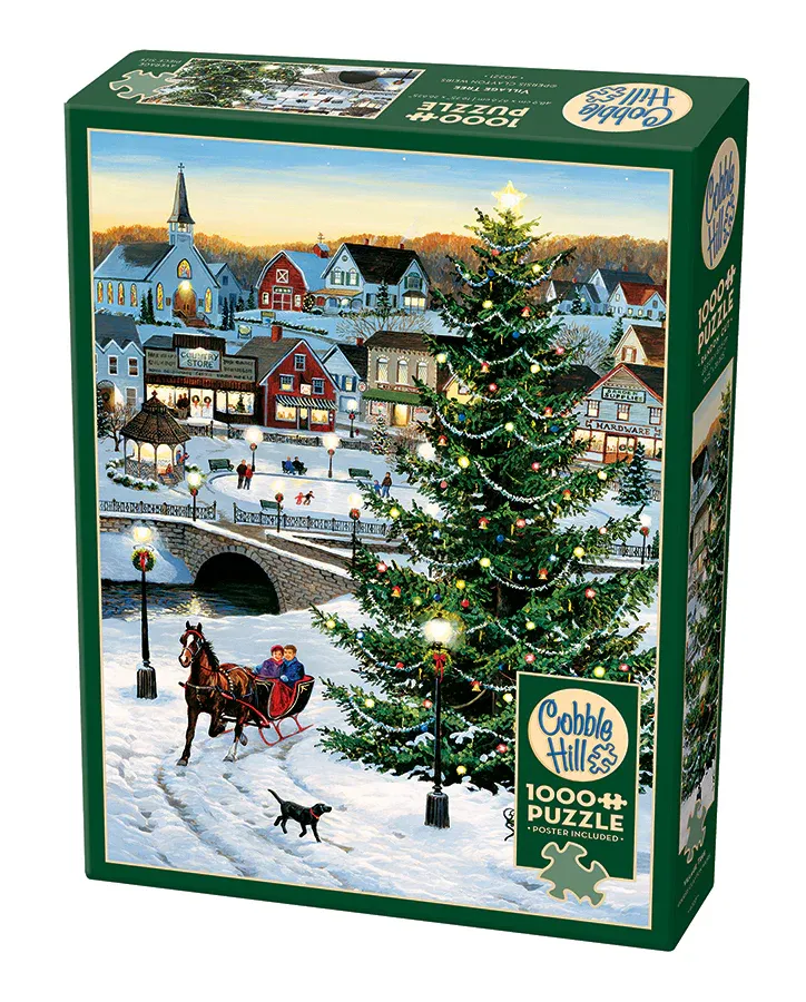 Village Tree 1000pc Compact Puzzle