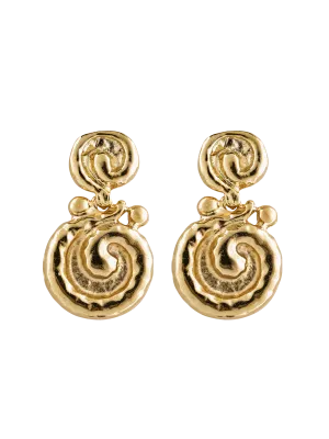 Vintage Golden Earrings