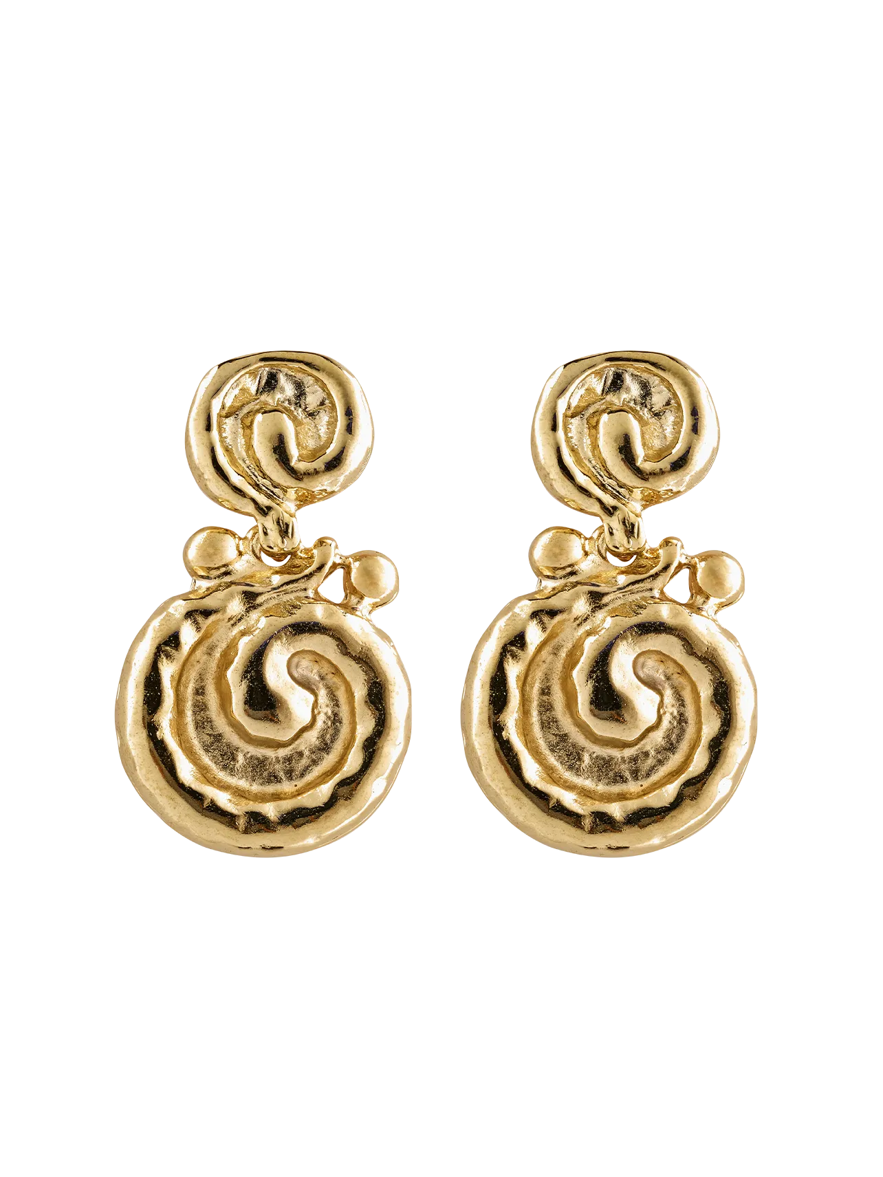Vintage Golden Earrings