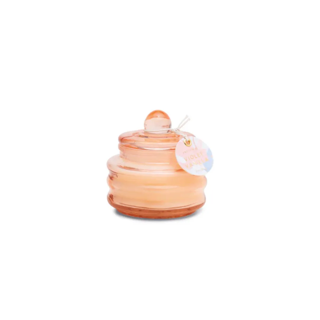 Violet Vanilla Beam Candle, 3oz