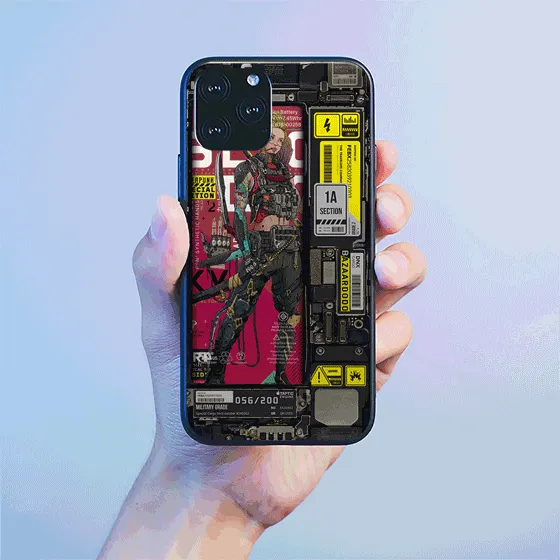 Vipers Industrial LED Case for iPhone
