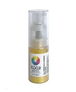 Vivid Pump Glitter 'Super Gold Shimmer'