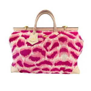 Vivienne Westwood Hot Pink Calf Hair Weekender