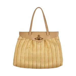 Vivienne Westwood Tan Woven Mini Bag