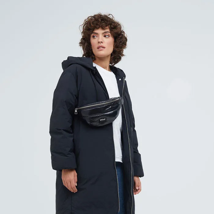 Waistbag «Glossy black» von Wouf