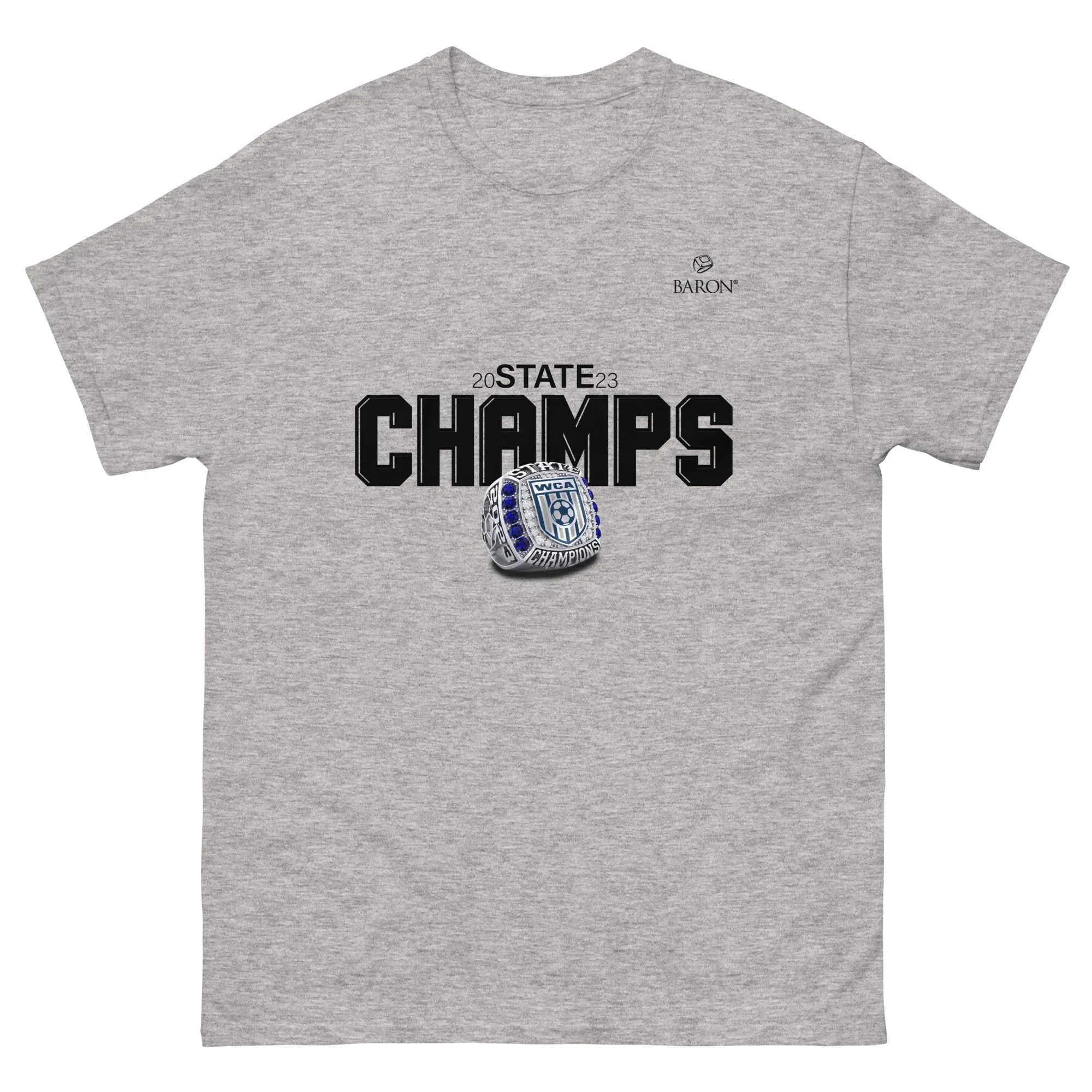 Washington Christian Academy Soccer 2023 Championshiop T-Shirt