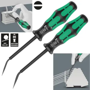 Wera Actuation Tools for Terminal Blocks Spring Cages 2 Piece 338/2