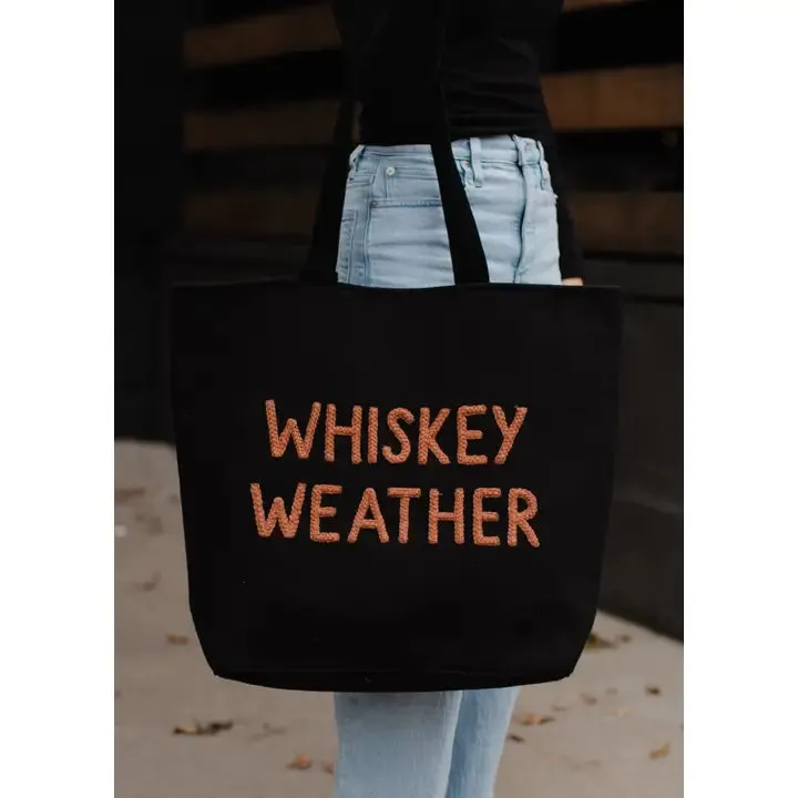 Whiskey Weather Tote