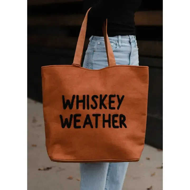 Whiskey Weather Tote