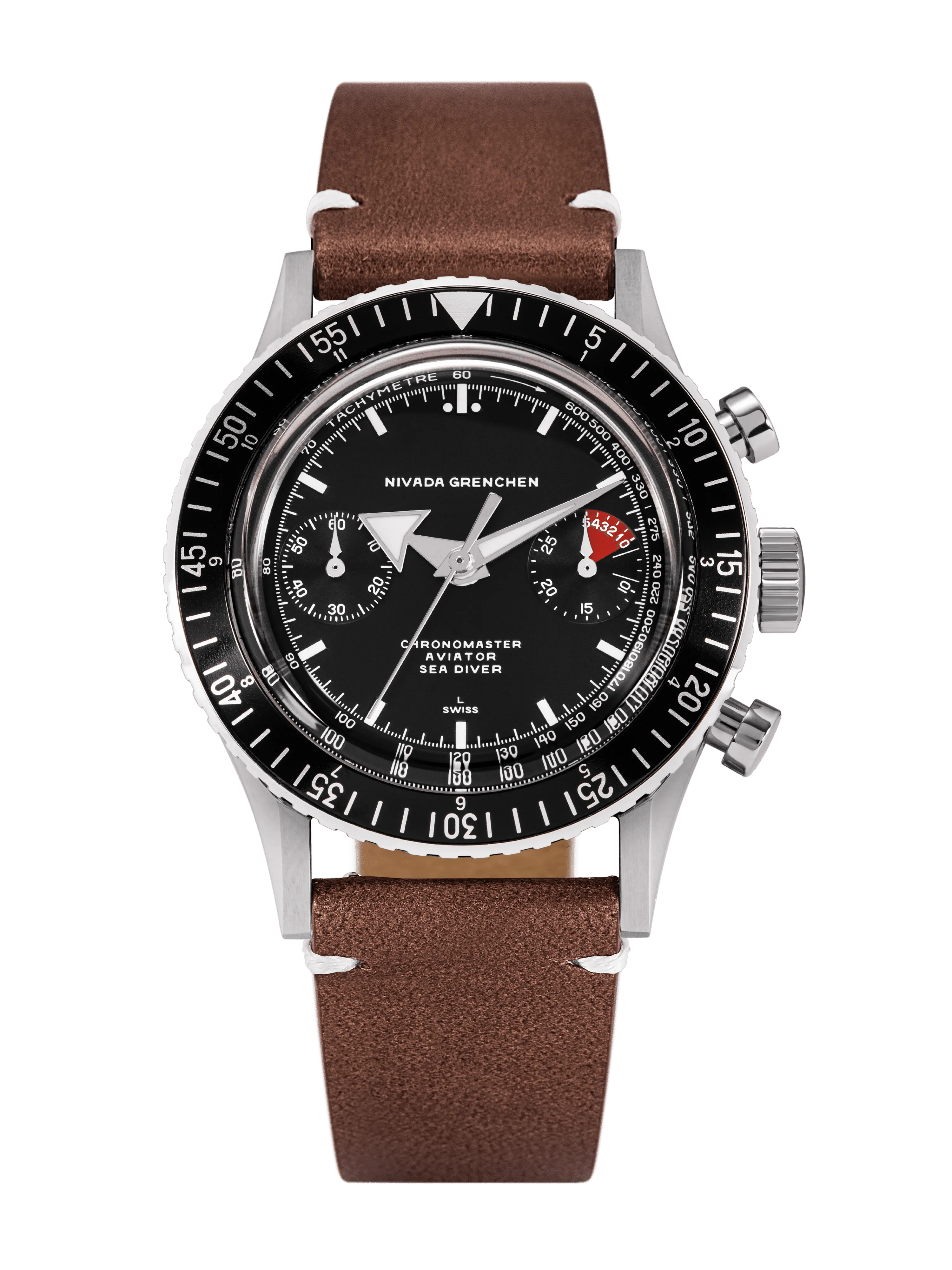 White Broad Arrow INTER.BEZEL - Manual