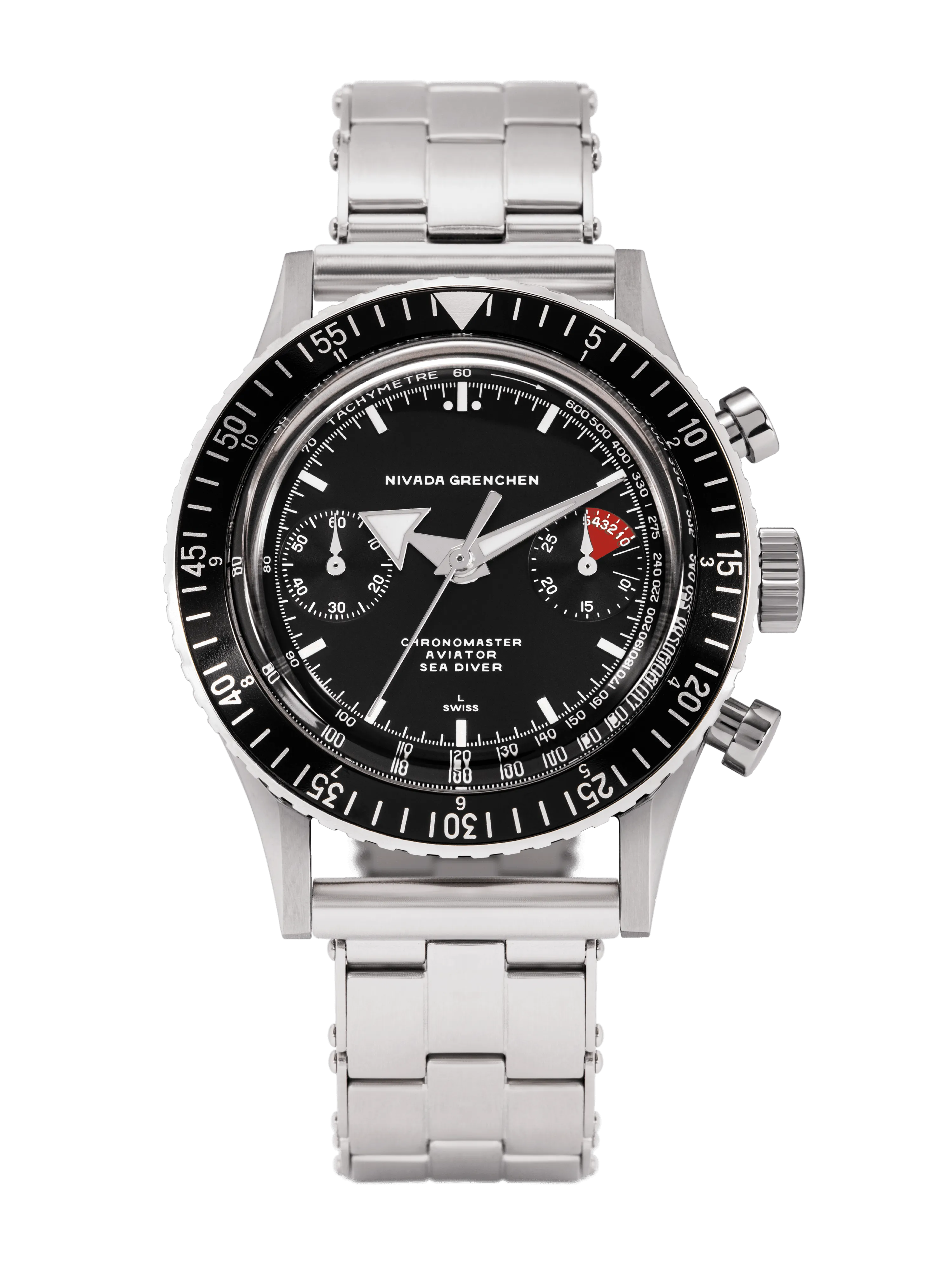 White Broad Arrow INTER.BEZEL - Manual