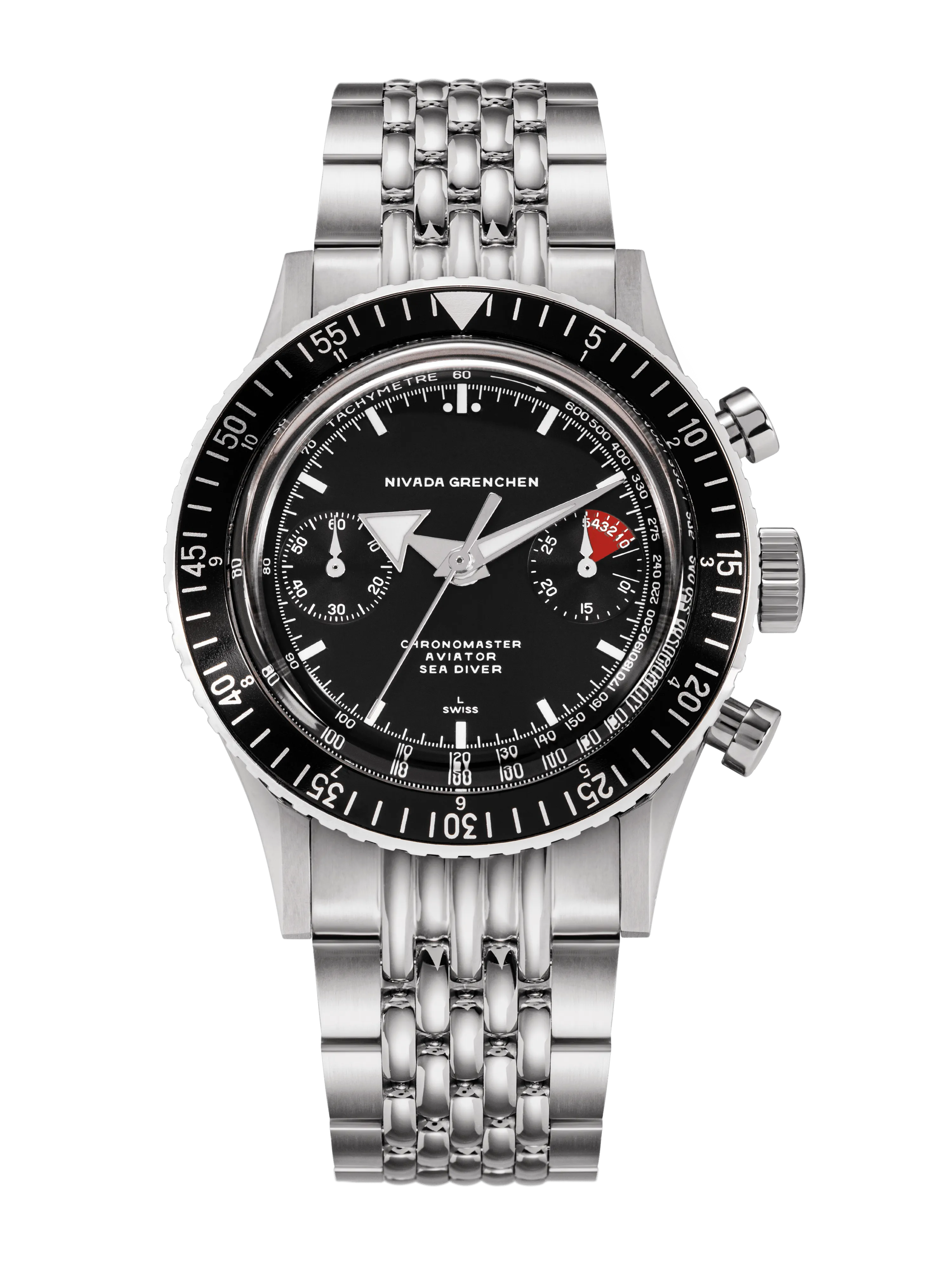 White Broad Arrow INTER.BEZEL - Manual
